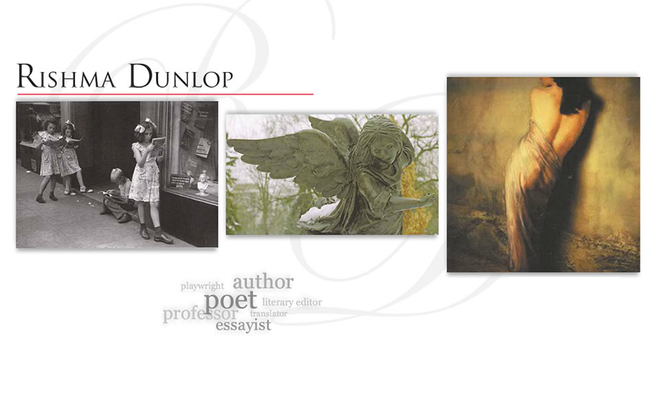 Rishma Dunlop - Award Winning Canadian Poet